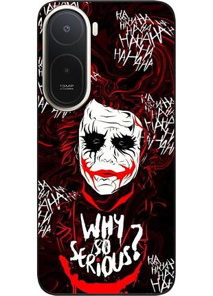 Силіконовий чохол epik для xiaomi poco c81 pro з принтом сміх безумства