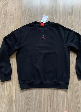 Мужской оригинальный хлопковый свитшот центр лого air jordan