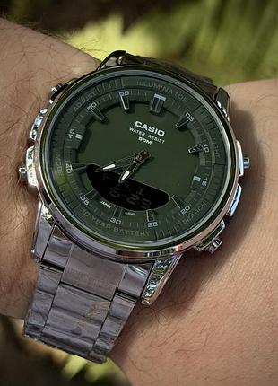 Casio amw-880 amw 880 касіо касио•масивна модель•годинник наручний чоловічий спорт