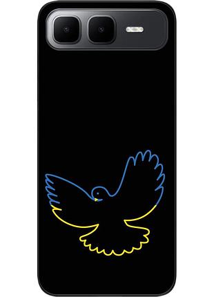 Силиконовый чехол epik для infinix smart 10 plus (x6725b) с принтом украинский голубь