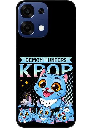 Чохол силіконовий epik для oppo a6 pro з картинкою kpop demon cat