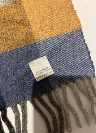 Шарф кашемір шерсть cahnere merino wool 2