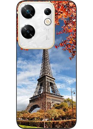 Бампер силиконовый чехол epik для infinix zero 30 4g с картинкой башня