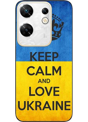 Силиконовый чехол epik для infinix zero 30 4g с картинкой keep calm