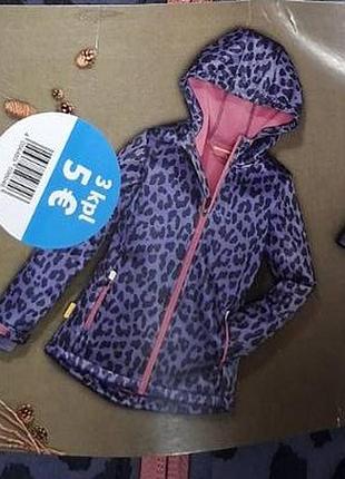 Новые crivit куртка ветровка softshell софтшел на флисе, нитевичка