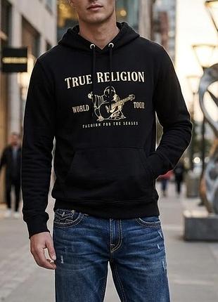 Оригинальное худи true religion metallic buddha, размер l- xl