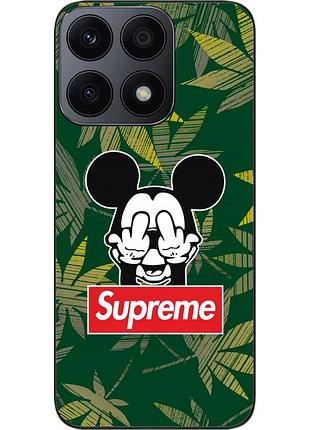 Силиконовый чехол epik для honor x8a с картинкой микки supreme