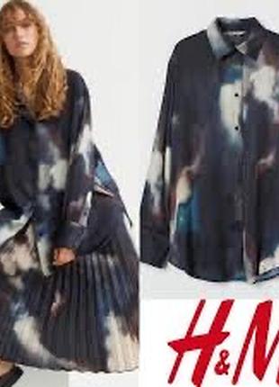 Сорочка жіноча h&m кольорова l