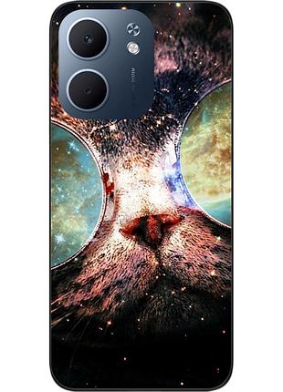 Силіконовий чохол epik для oppo a5x з принтом космокіт