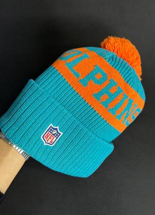 Шапка з помпоном new era 3