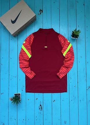 Лонгслів nike dri fit, розмір м, реглан nike, спортивна кофта  nike dri-fit, джемпер nike dri fit, nike pro, біговий лонгслив nike, nike біг
