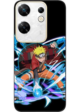 Силиконовый чехол epik для infinix zero 30 4g с картинкой наруто узумаки расенган