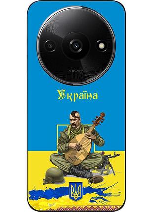Силіконовий чохол epik для xiaomi redmi a3 з картинкою козак