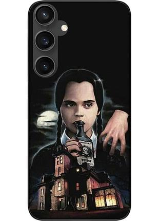 Силиконовый чехол epik для samsung galaxy s23 fe с картинкой венздей