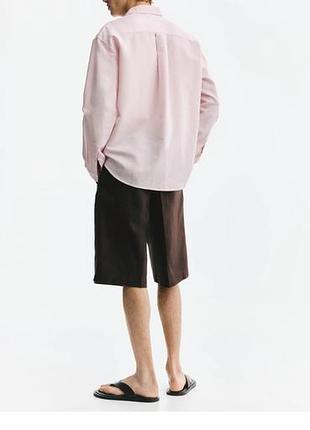 Рубашка pink 100%коton 5