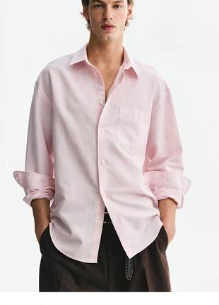 Рубашка pink 100%коton