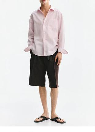Рубашка pink 100%коton 4