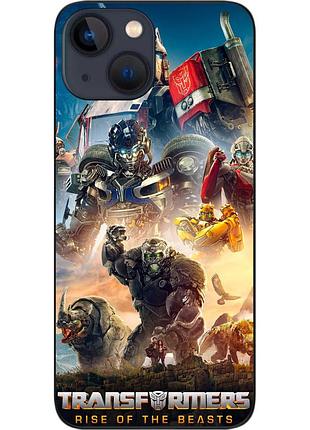 Силіконовий чохол epik для iphone 13 mini з картинкою трансформери