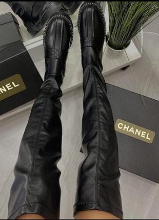 Ботфорти / чоботи chanel