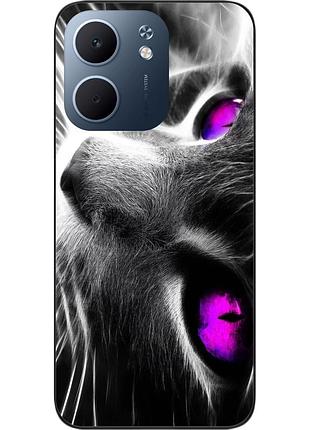 Силиконовый чехол epik для oppo a5x с принтом красивый кот