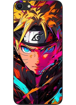 Силіконовий чохол epik для iphone 8 з картинкою яскравий наруто