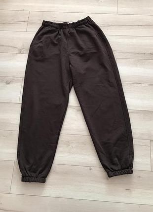 Жіночі спортивні штани джогери, розмір 48-50 (l-xl), коричневі/шоколадні