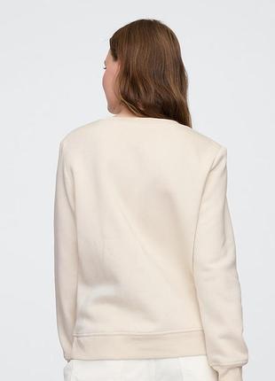Свитшот на флисе gap с логотипом 2