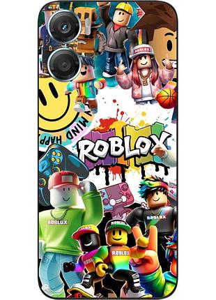 Чехол силиконовый epik для motorola g06 с принтом roblox стрит арт