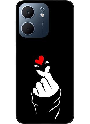 Силіконовий чохол epik для oppo a5x з принтом рука
