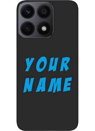 Саме чохол epik для honor x8a бампер із ім'ям друк на чохлі