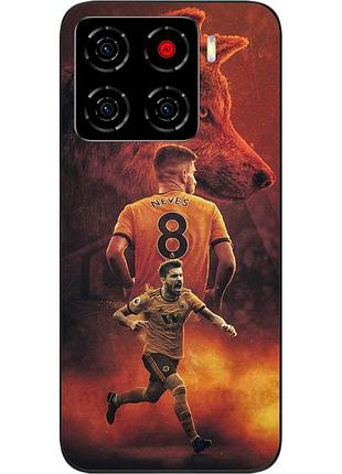 Чехол силиконовый epik для zte blade a56 с принтом невеш дух