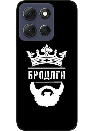 Силіконовий чохол epik для motorola g86 5g з принтом волоцюга