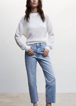 Стильні трендові джинси вад mango, s-m