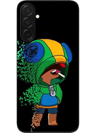 Чохол силіконовий epik для samsung galaxy a37 з принтом леон