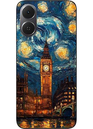 Чохол силіконовий epik для tecno spark go 2 (km4) з зображенням зоряний лондон