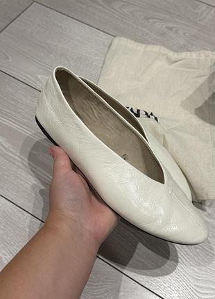 Балетки zara, розмір 40 шкіра 8