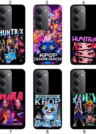 Силіконовий чохол kpop demon hunters для xiaomi redmi 15 кейс-поп дизайн