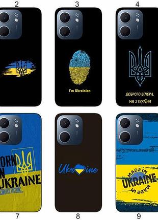 Силиконовый чехол украина ukraine для oppo a5x стильный национальный дизайн