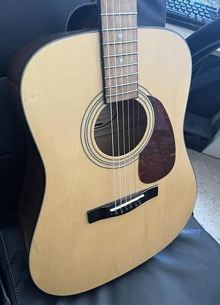 Акустична гітара fender squier sd-6 nat + ремінь 2