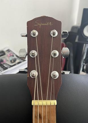 Акустична гітара fender squier sd-6 nat + ремінь 3