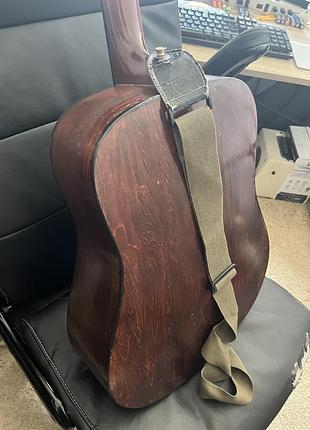 Акустична гітара fender squier sd-6 nat + ремінь 5