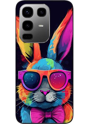 Чехол силиконовый epik для infinix note 50 pro (x6855) радужный кролик