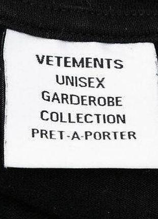 Худи vetements “hello my name is” 4