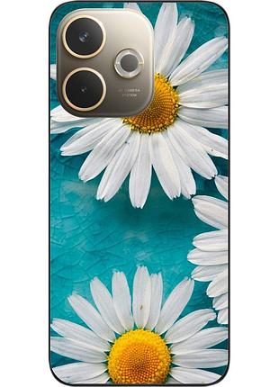 Силіконовий чохол epik для oppo a5 pro з зображенням ромашки