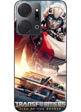 Силіконовий чохол epik для honor x7a з картинкою арсі трансформери