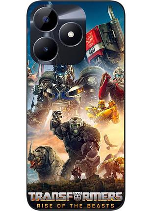 Силіконовий чохол epik для realme note 50 з картинкою трансформери