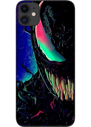 Силіконовий чохол epik для iphone 11 з картинкою яскравий веном