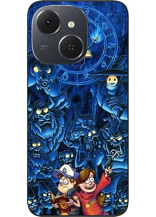 Силіконовий чохол epik для tecno spark 40c (km4k) з зображенням ніч кошмарів фолз