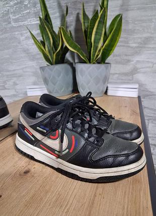 Кроссовки кожаные nike, для мальчика, 38 размер.