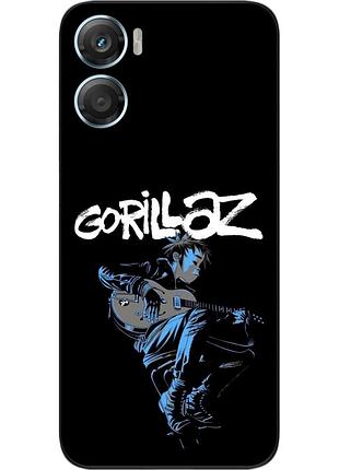 Силіконовий чохол epik для motorola g06 з принтом gorillaz вуличний ритм